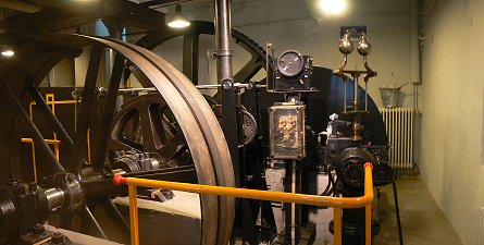 Alter Antrieb der Bergbahn