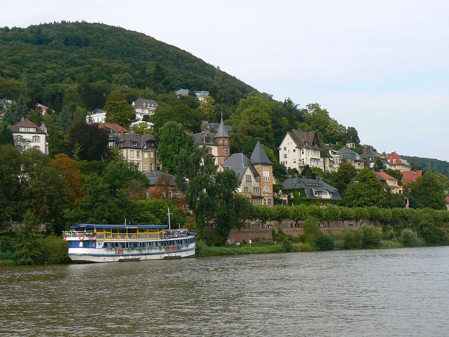 Der Heiligenberg bei Heidelberg nördlich des Neckartales