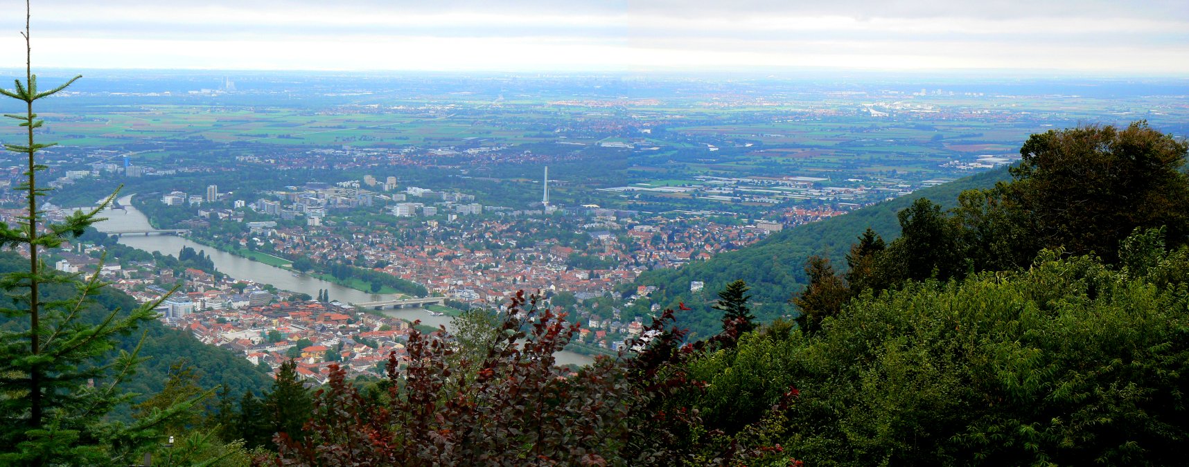 Heidelberg - Odenwald - Rheinebene