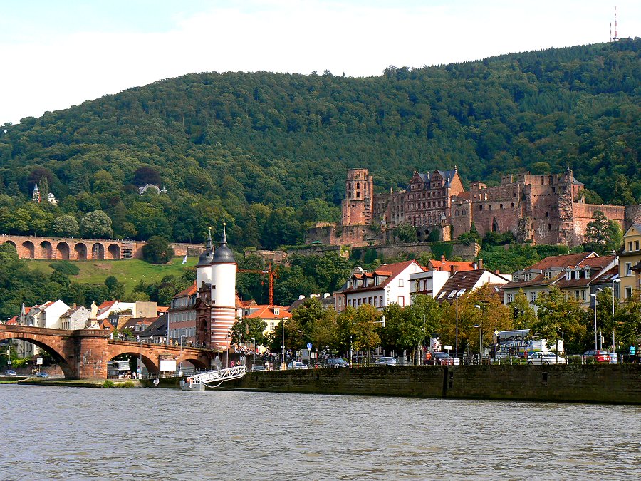 Heidelberger Schloss - Schlossgarten - Brückentor