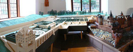 Modell des Heidelberger Schlosses
