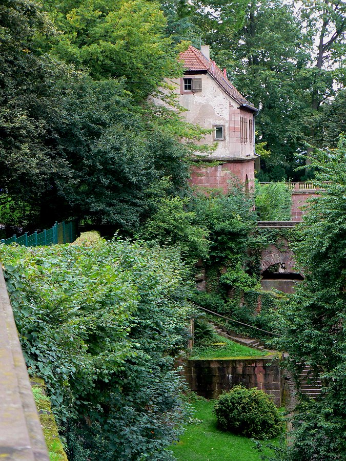 Brückenhaus des Heidelberger Schlosses