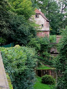 Heidelberger Schloss - Brückenhaus