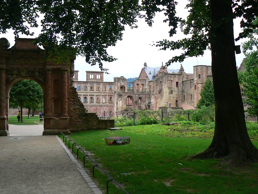 Heidelberger Schloss und Elisabethentor