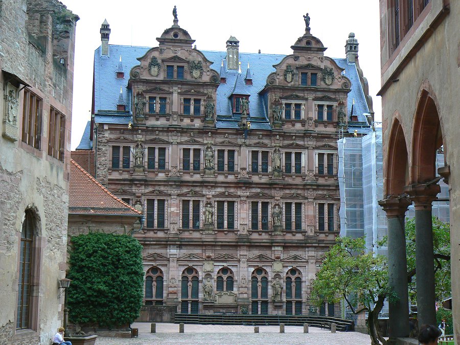Friedrichsbau im Heidelberger Schloss