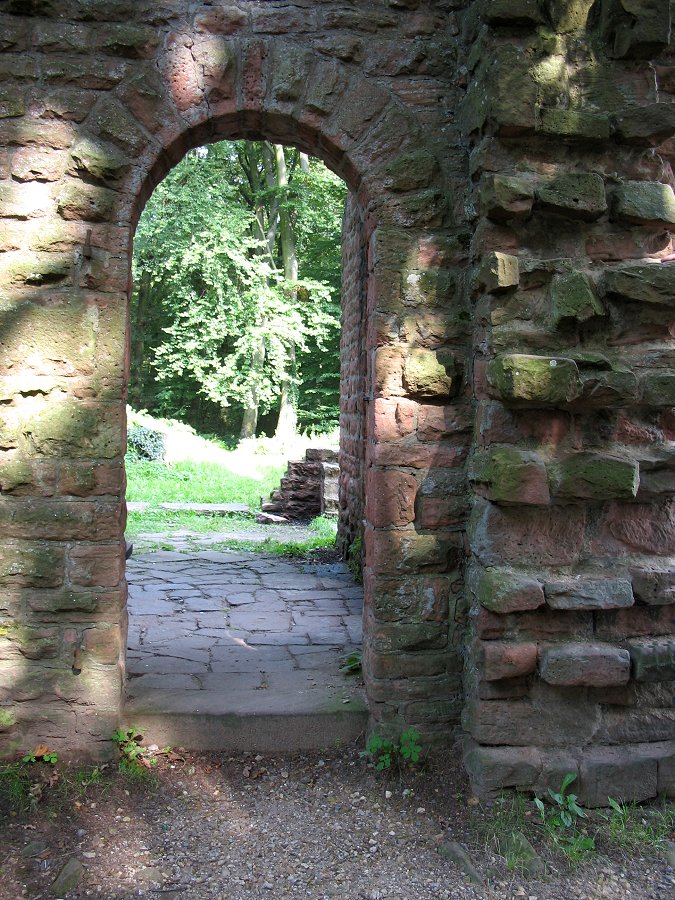 Das Stephanskloster auf dem Heiligenberg bei Heidelberg