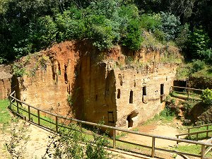 Etruskische Stadt Populonia
