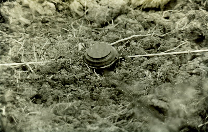 Bodenmine PPM-2 - Minenfelder an der DDR-Grenze