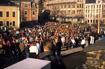 Samstags-Demo für mehr Demokratie