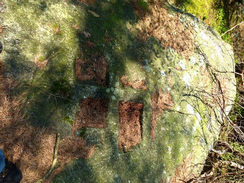 Unvollendetes Hakenkreuz bei Marktleuthen im Fichtelgebirge