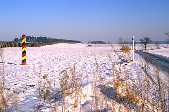 Die innerdeutsche Grenze zwischen Mödlareuth und Münchenreuth