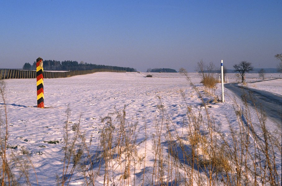 Deutsch-deutsche Grenze zwischen Mödlareuth und Münchenreuth