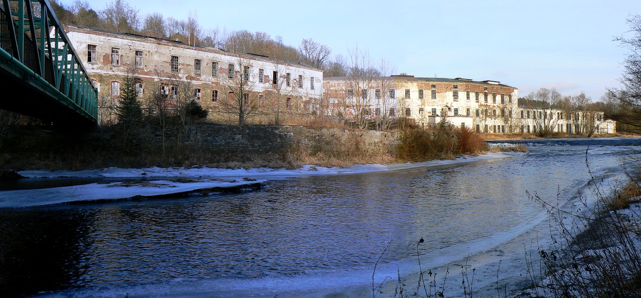 Ehemalige Papierfabrik in Blankenberg