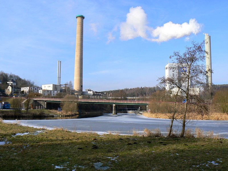 Saale und Selbitz bei Blankenstein