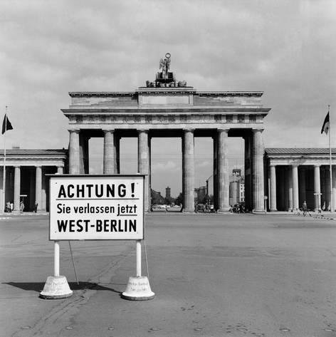 West-Berlin, Ost-Berlin, Brandenburger Tor