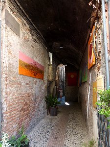 In der Altstadt von Albenga