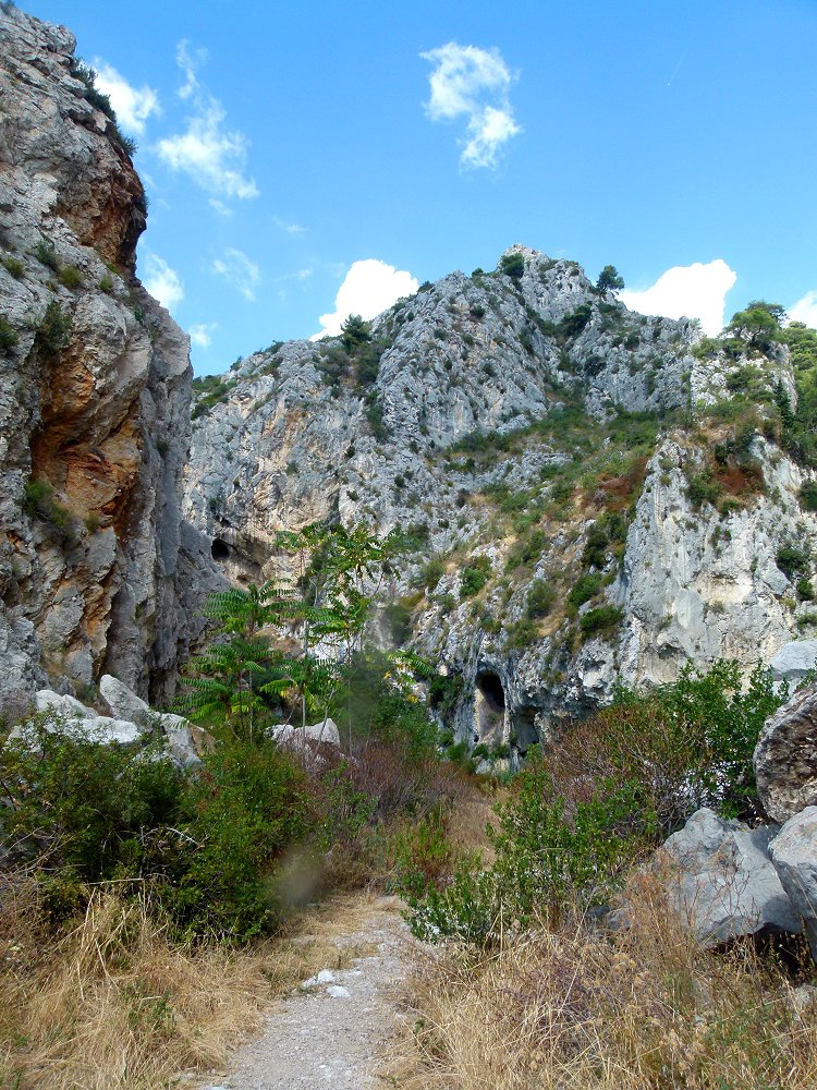 Balzi Rossi, die Roten Felsen