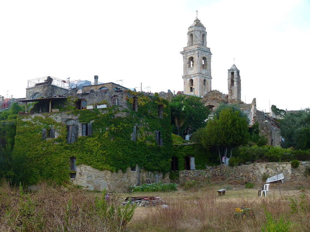 Bussana Vecchia in Ligurien