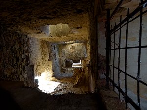 Im Kirchturm nach oben fotografiert