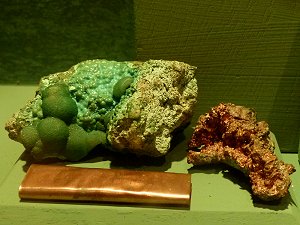 Mineralien in Ligurien: Malachit