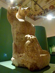 Zerberus (Cerberus, Kerberos) Skulptur