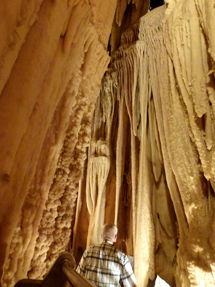 Tropfsteine in der Tropfsteinhöhle Grotte di Toirano