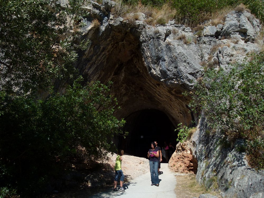 Tropfsteinhöhle Grotte di Toirano, Ausgang