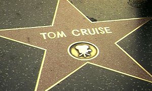 Stern von Tom Cruise in Hollywood