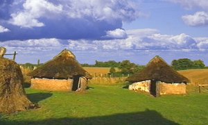 Nachgebautes Keltisches Dorf