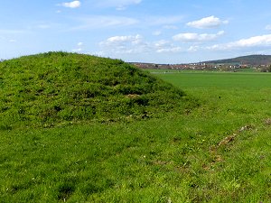 Keltisches Hügelgrab bei Litzendorf in Oberfranken