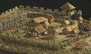 Keltische Festung (Modell)