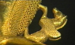 Pegasus als Verzierung