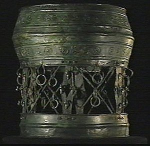Urne aus dem Gräberfeld bei Hallstatt