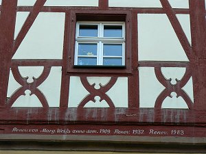 Altstadthaus mit Stufengiebel