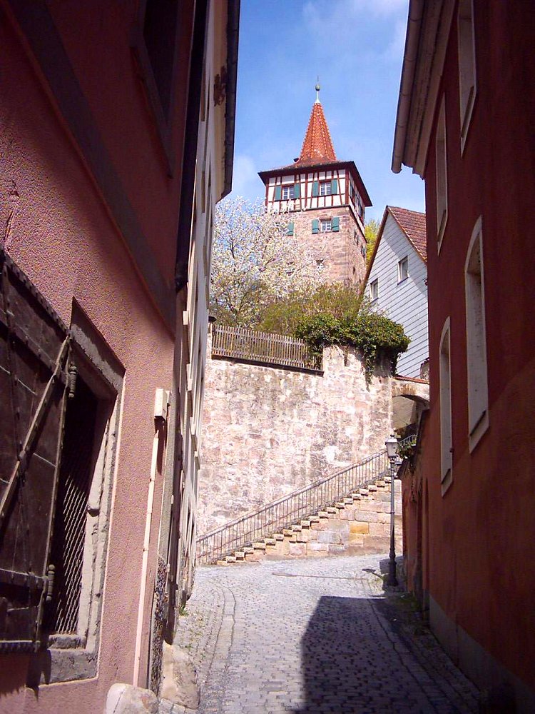 In der Historischen Altstadt von Kulmbach