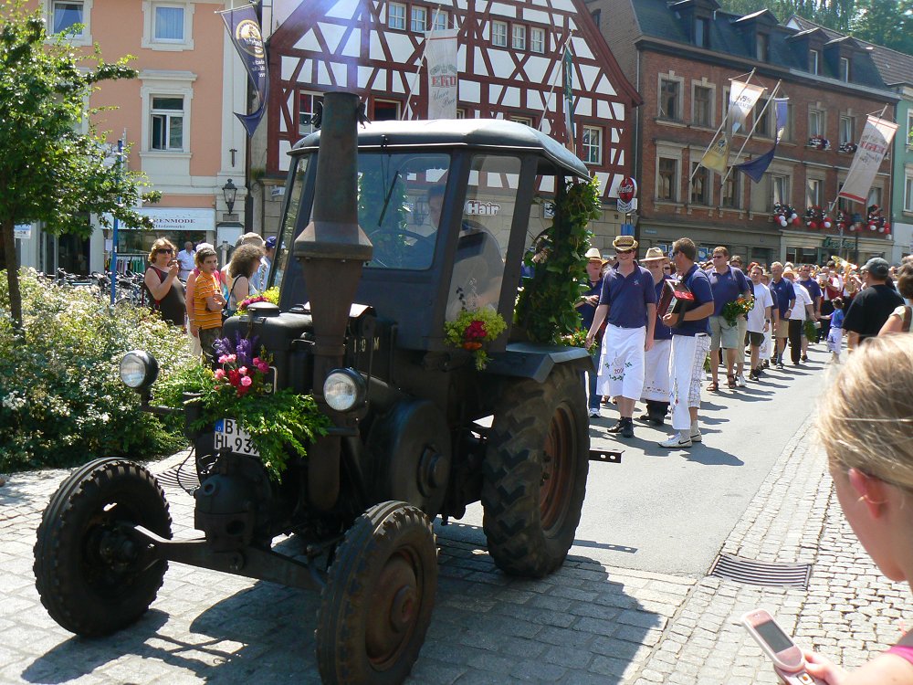 Festzug zum Tag der Franken