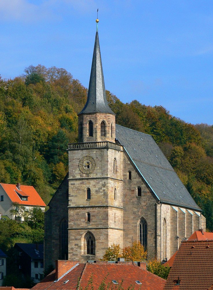 Die Petrikirche in Kulmbach