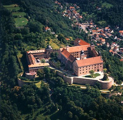 Plassenburg Luftbild