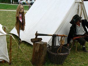Abgeschlagener Hexenkopf