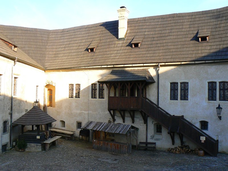 Burg Loket (Elbogen): Burghof