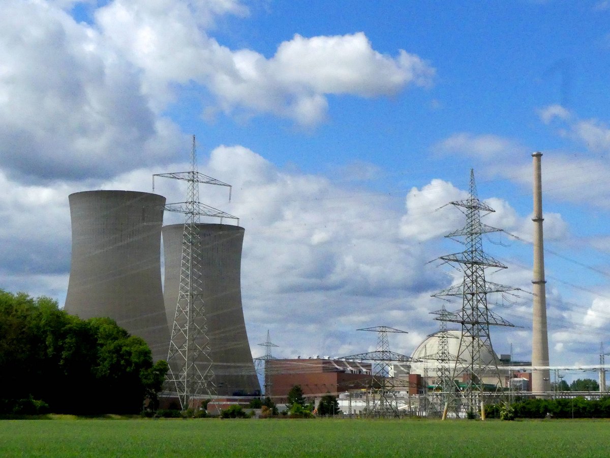 Stillgelegtes Atomkraftwerk Grafenrheinfeld