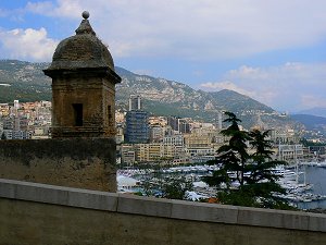 Monaco-Ville - Befestigungsanlagen