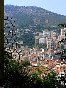 Monaco von der Altstadt gesehen