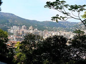 Monaco von der Altstadt gesehen