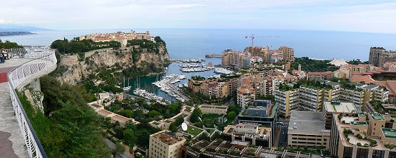 Monaco - Stadtviertel Fontvieille