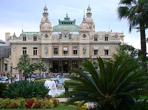 Monte Carlo - Park vor der Spielbank