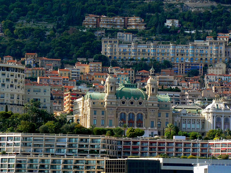 Spielbank Monte Carlo mit dem Salle Garnier der Oper Monaco