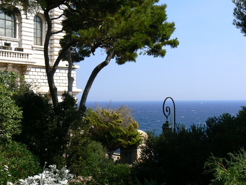 Am Ozeanographischen Museum in Monaco