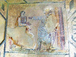 Antikes römisches Mosaik