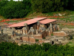 Unterstadt von Cumae: Samnitisches Capitolium?